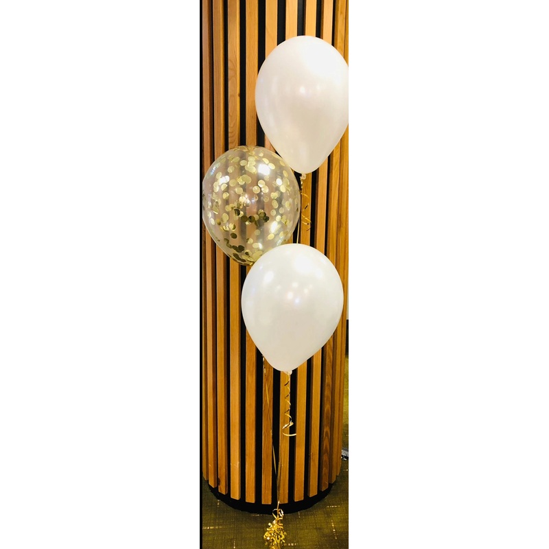 16 Latex Confetti Balloon Display