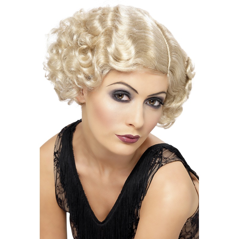 1920s Flapper Wig - Blonde