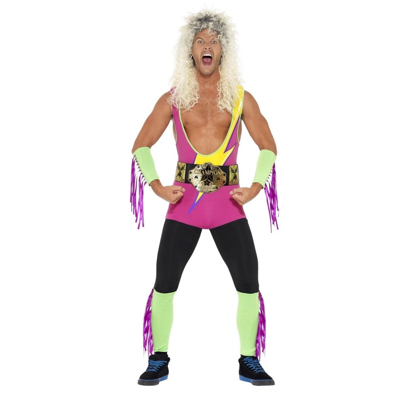 1990's Retro Wrestler Costume