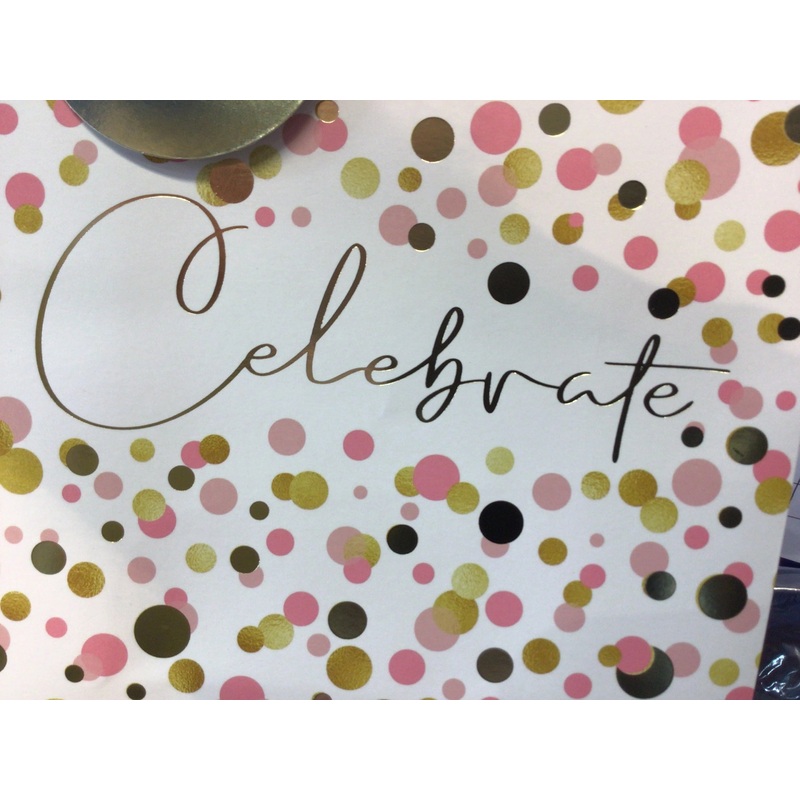 Birthday Gift Bag - Celebrate Dots