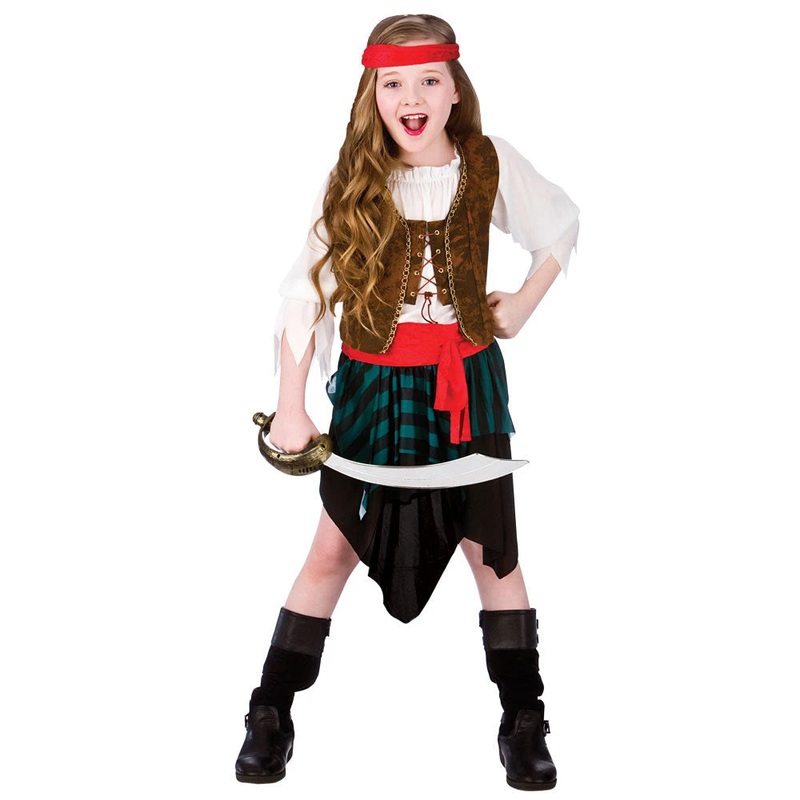 Caribbean Pirate Girls Costume