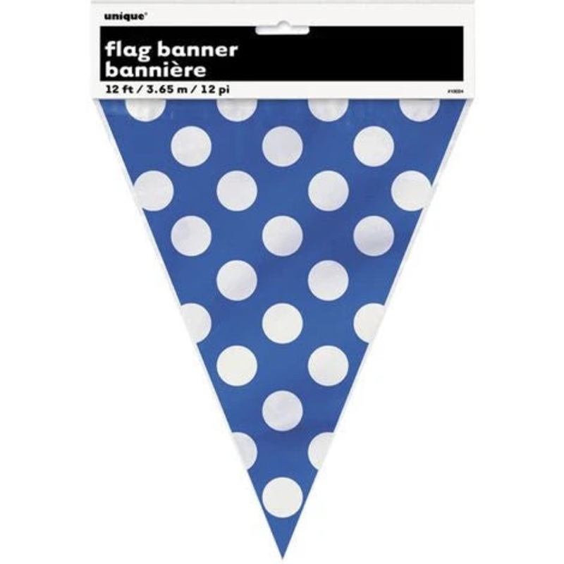 Spotty Bunting - Blue