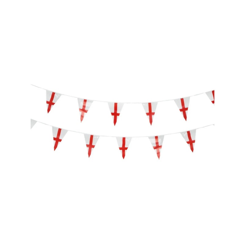 Triangular Flag Bunting - St George (10m)