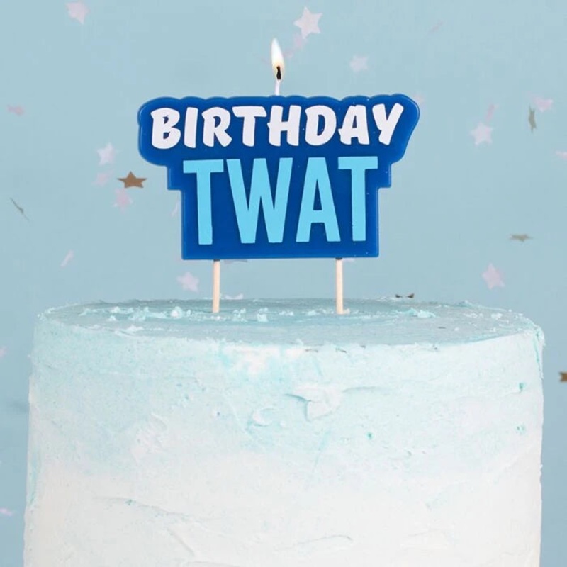 Birthday Tw*t Candle