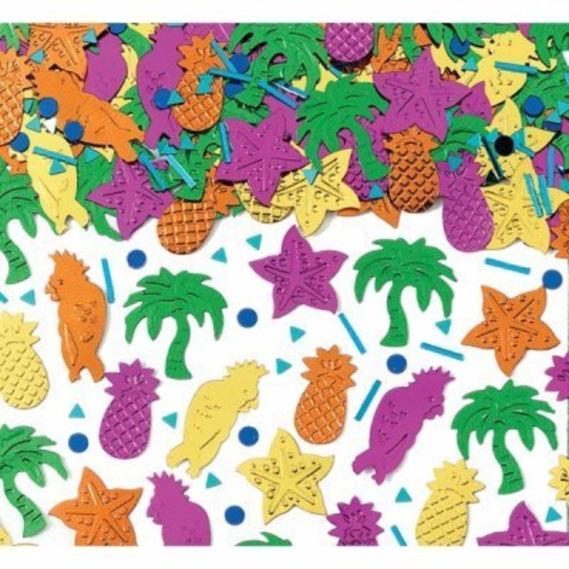 Island Party Table Confetti