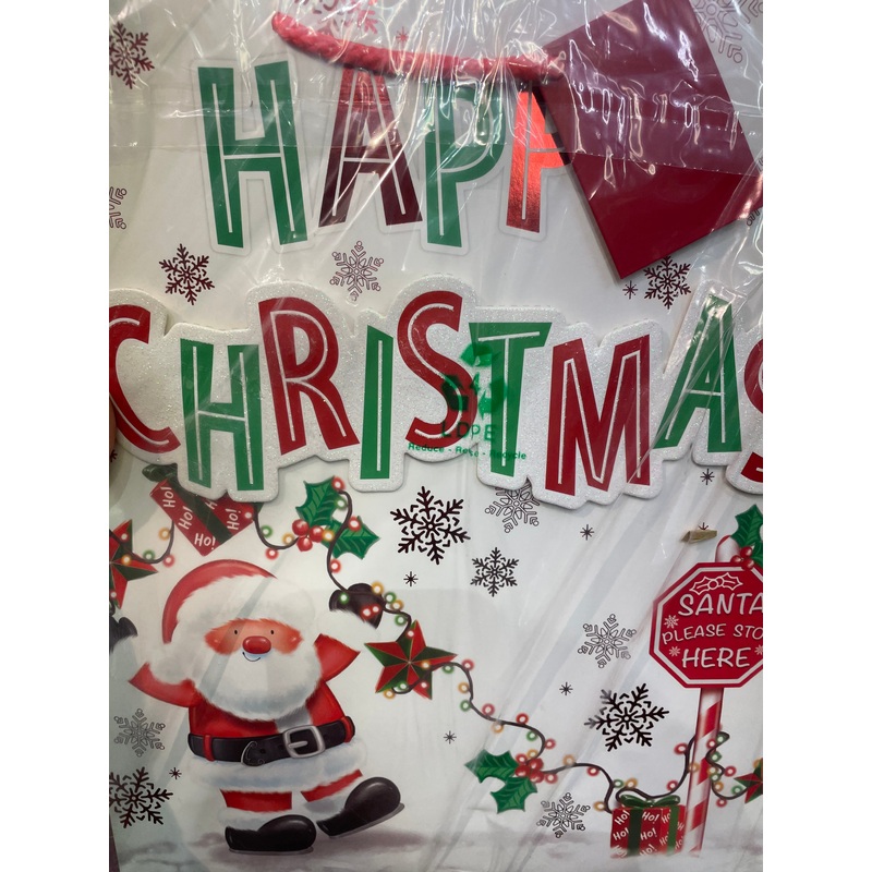 Santa & Friends Gift Bag Asst