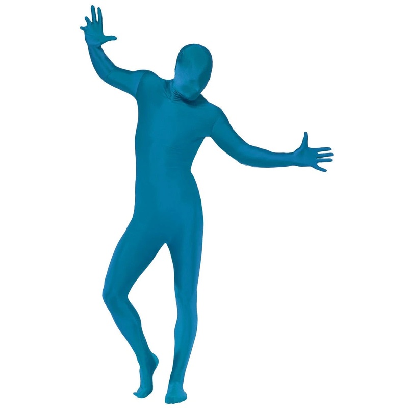 Second Skin Suit (Blue) Costume
