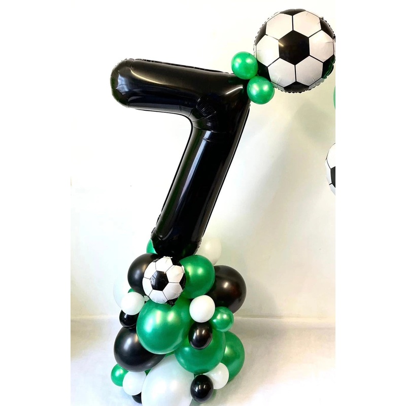 Age Themed Balloon Column - Football