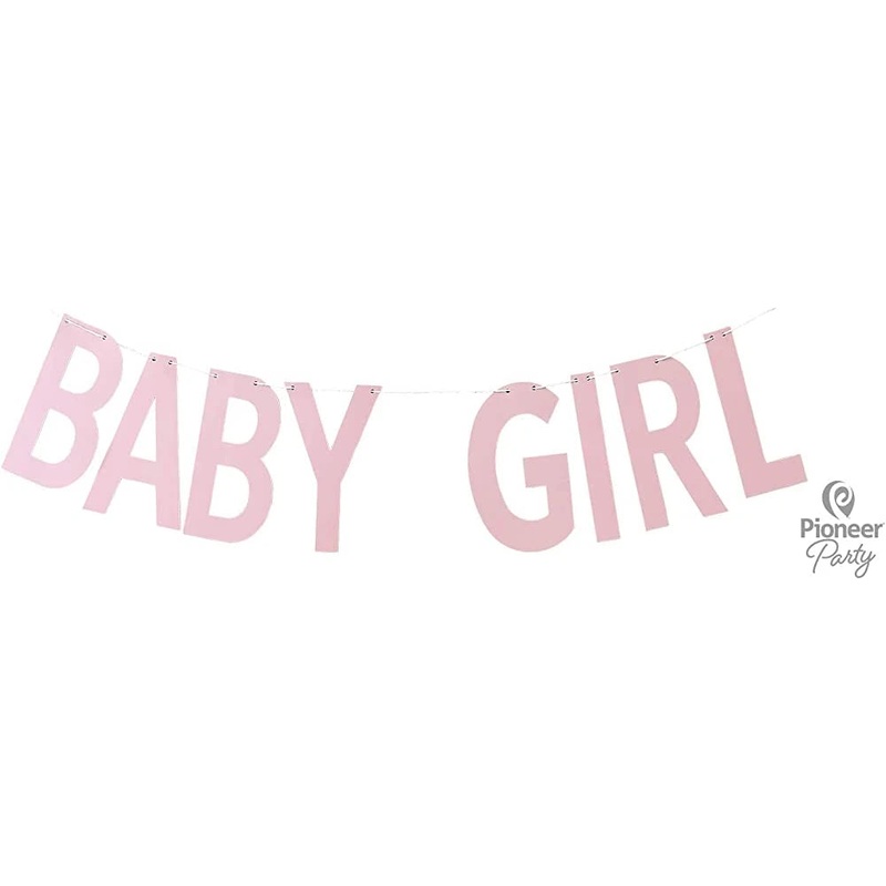 Baby Girl Letter Banner