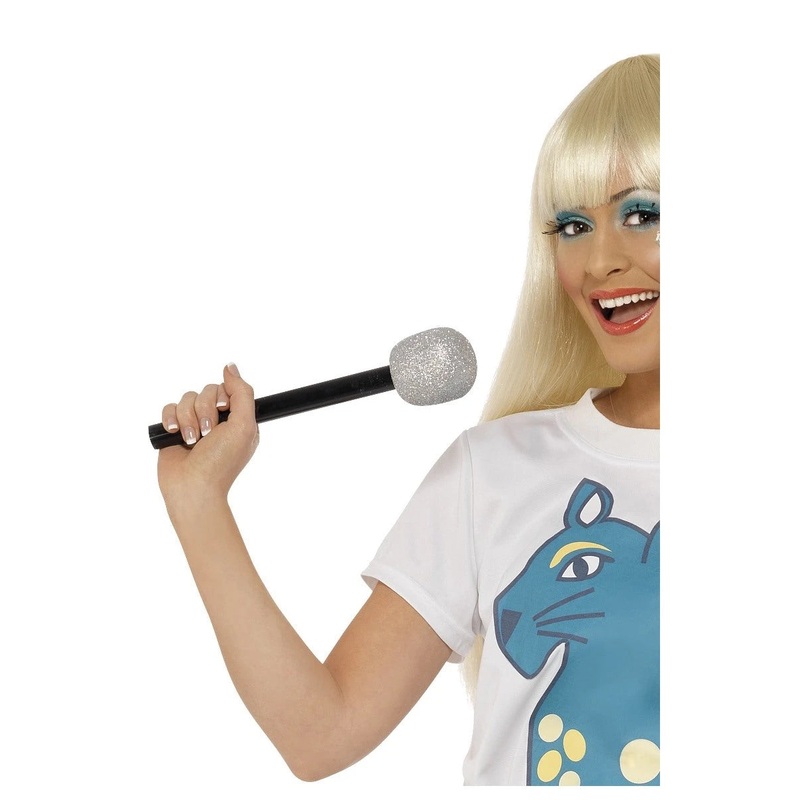 Glitter Pretend Microphone