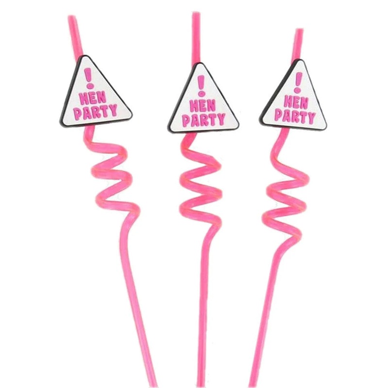 Hen Party Straws