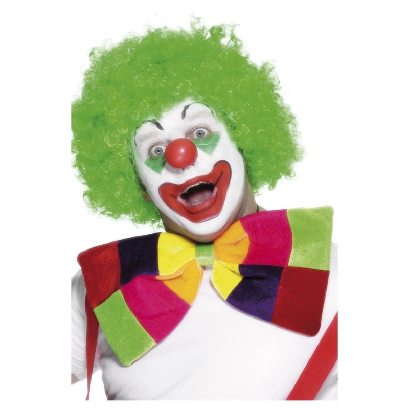 Jumbo Clown Bow Tie - Bright
