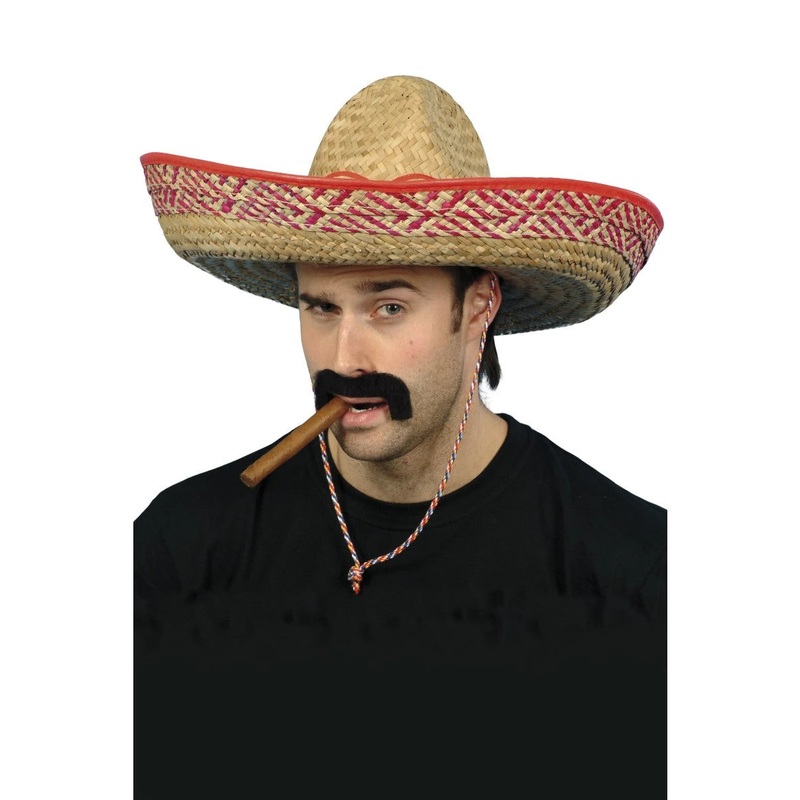 Mexican Straw Sombrero Hat