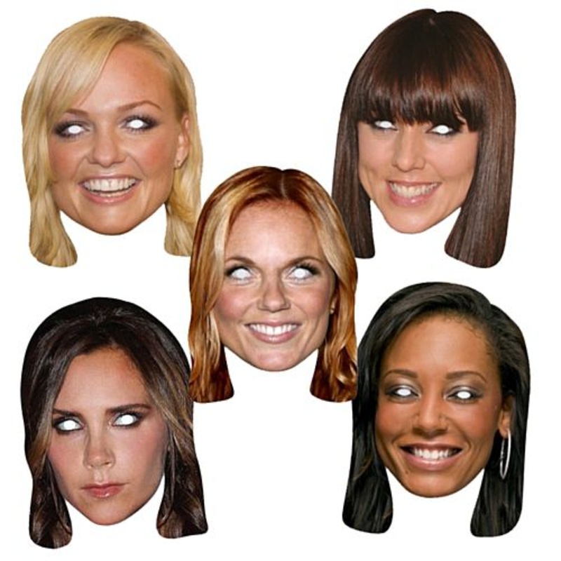Spice Girls Masks
