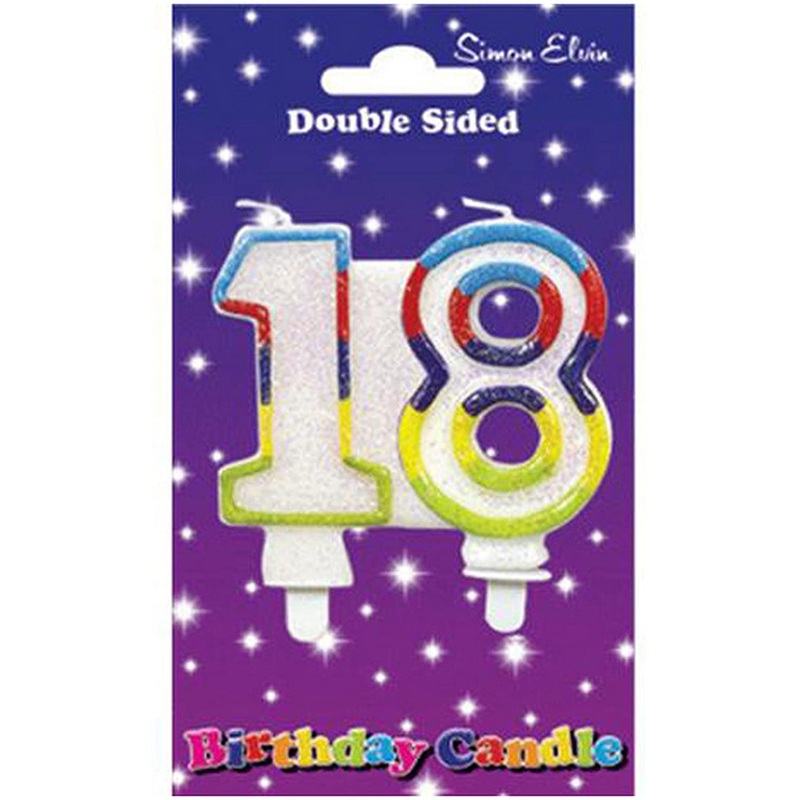 Wax Number Candle - 18