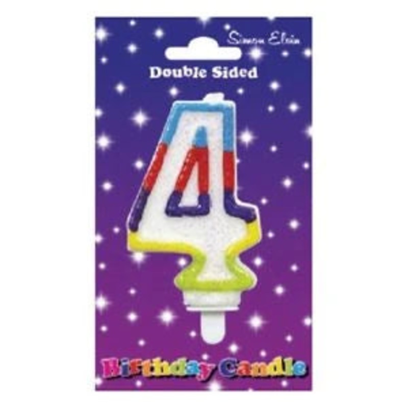 Wax Number Candle - 4