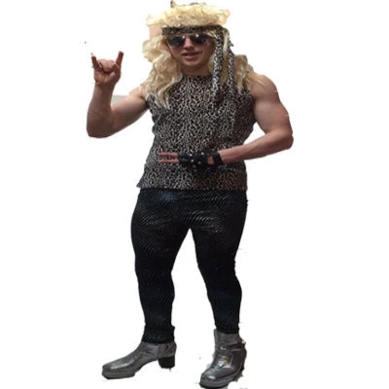 1980s Rocker Hire Costume