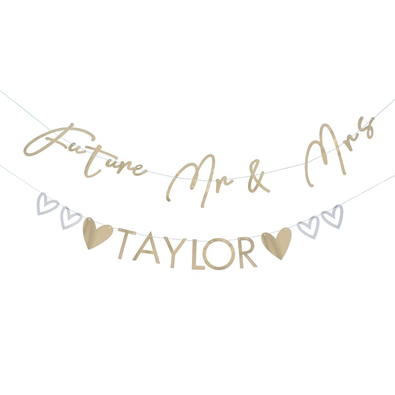 Engagement Customisable Bunting