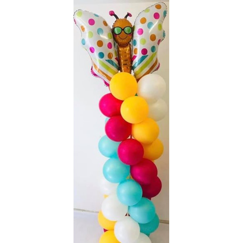 Large Butterfly Balloon Column