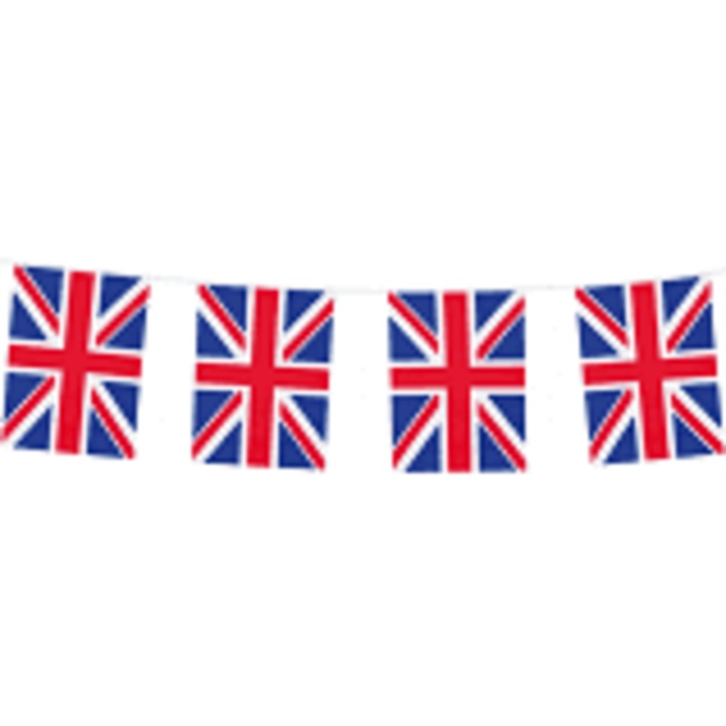 Material Flag Bunting - Union Jack 3m