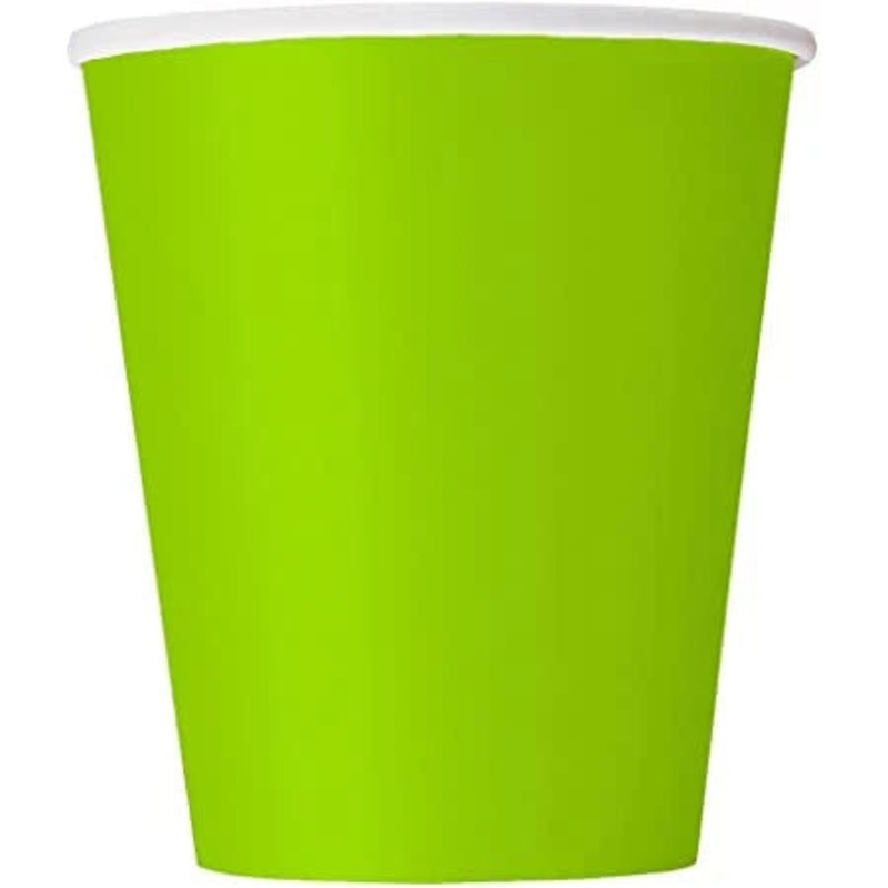 Paper Cups - Lime Green