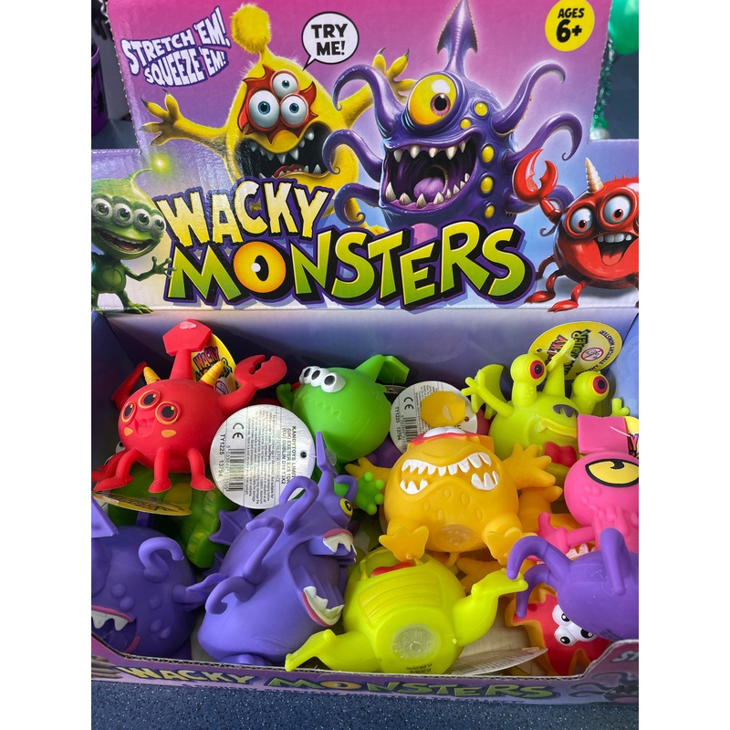 Squeezy Whacky Monster (Asst)