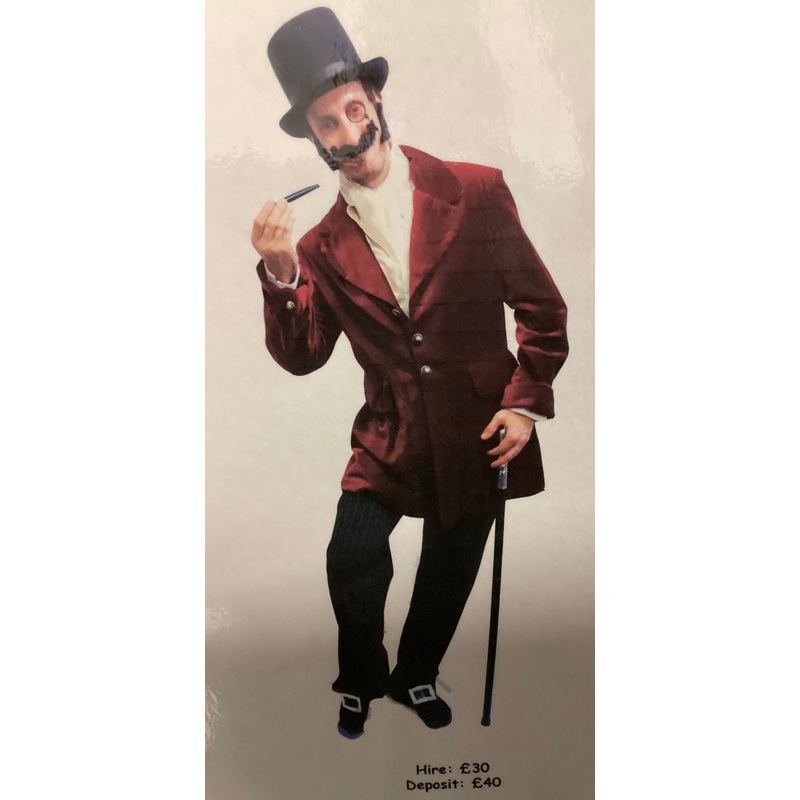 Victorian gentleman / Period Drama Green EX HIRE