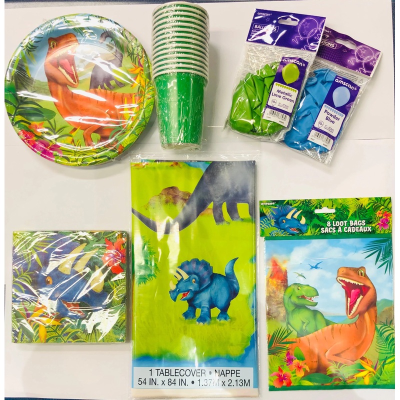 Dinosaur Theme Party Decor Pack