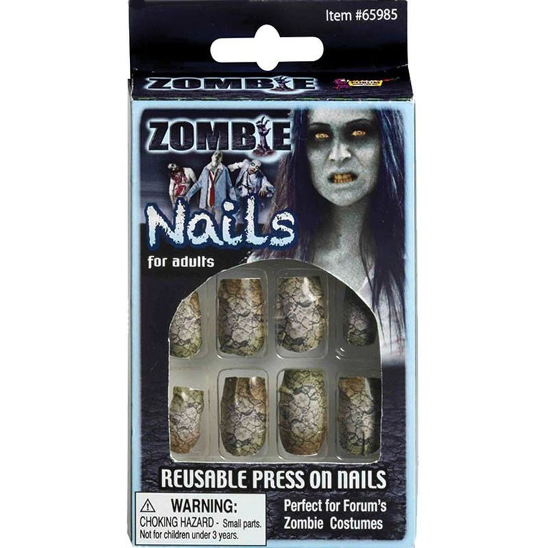 Halloween Nails - Zombie