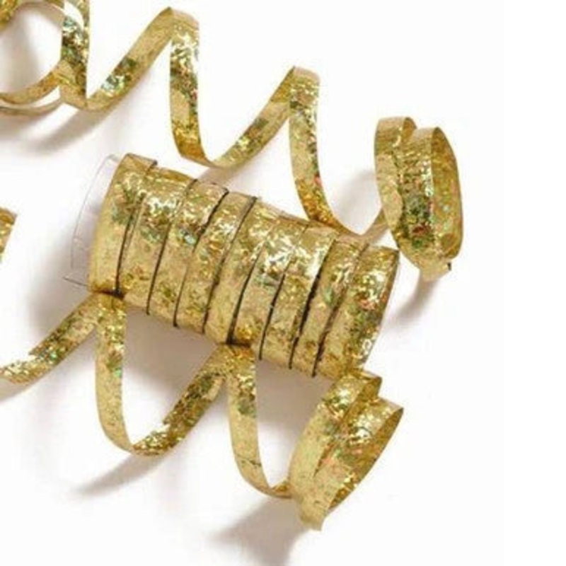 Holographic Streamers - Gold