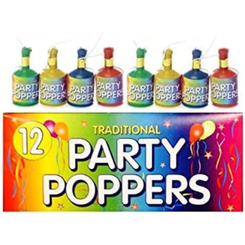 Traditional Party Poppers