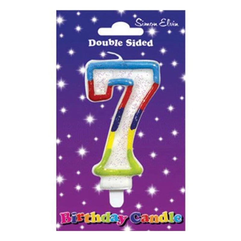Wax Number Candle - 7