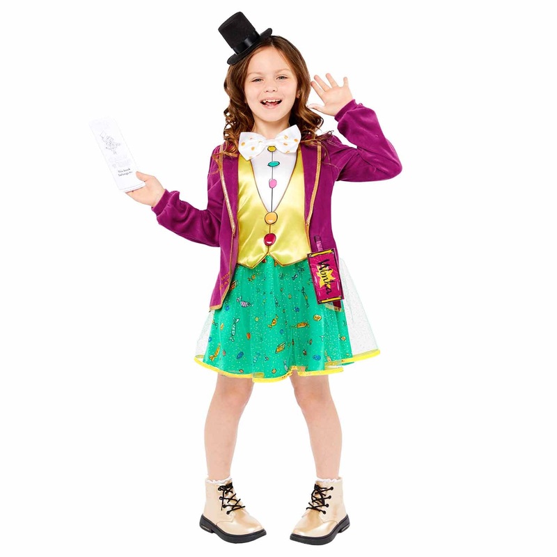 Willy Wonka Dress Childs Costume