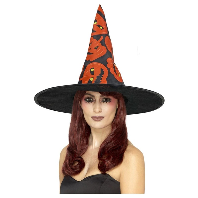 Adult Pumpkin Witch Hat