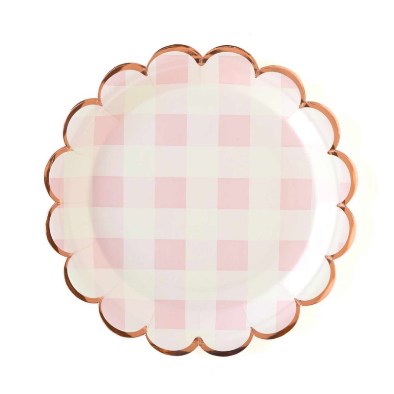 Buffalo Scalloped Dinner Plates 9"