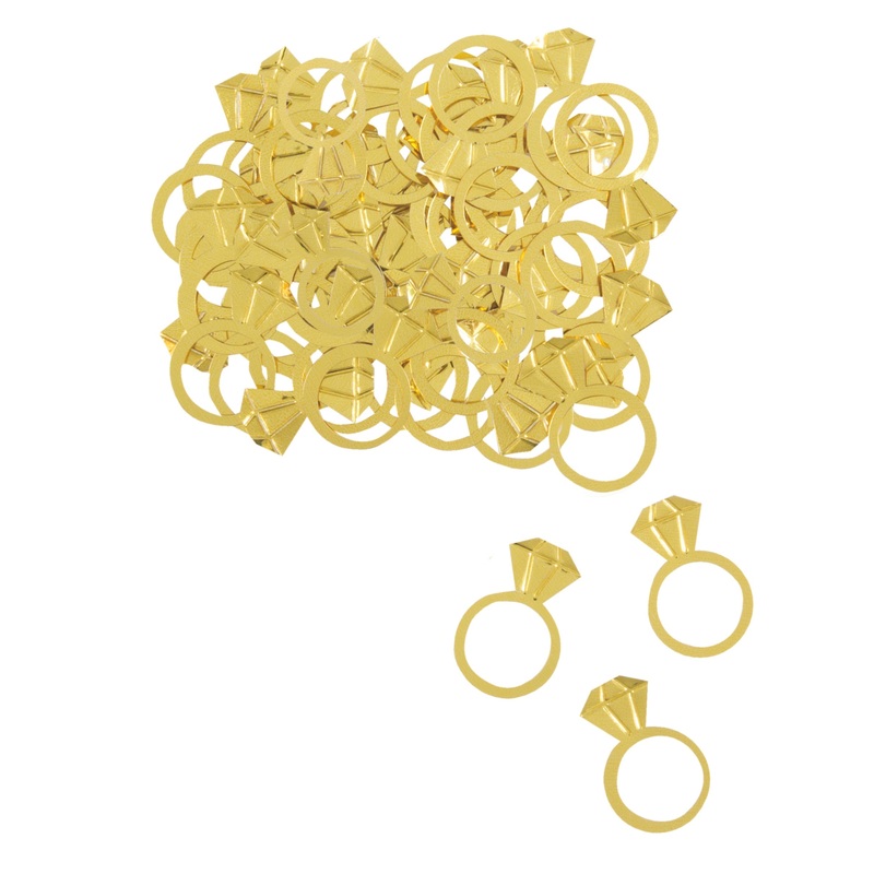 Diamond Bachelorette Ring Confetti