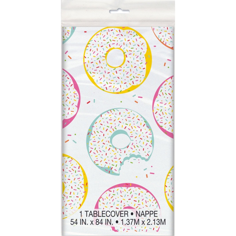 Donut Sprinkles Tablecloth 54" x 84"
