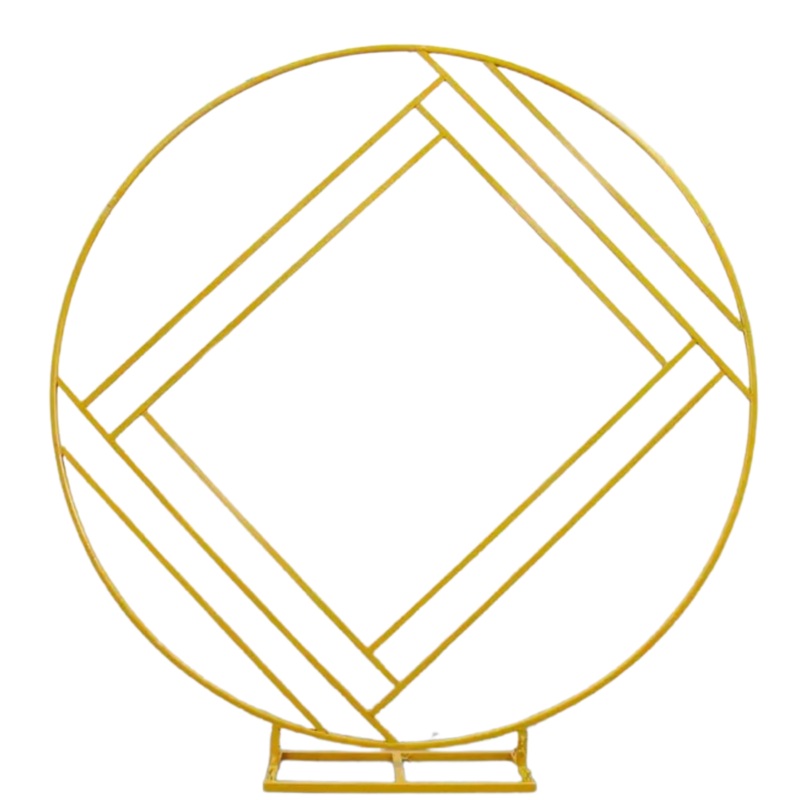 Geometric Hoop Arch Backdrop