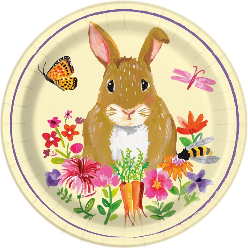 Happy Easter Dessert Plate 7"