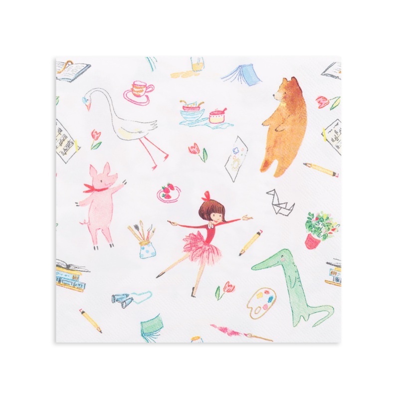 Lola Dutch Friends Large Napkins