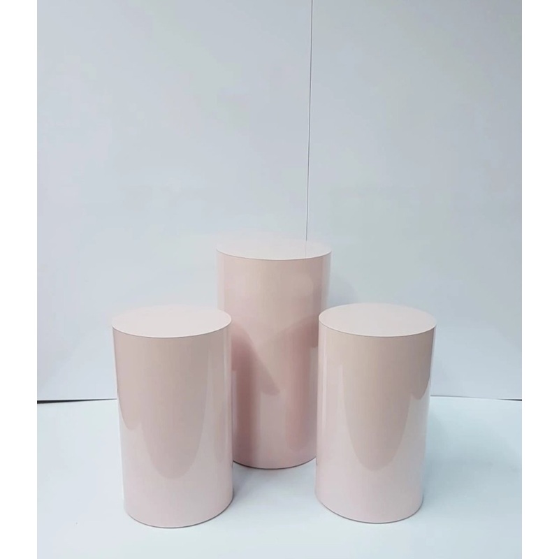 Pink Round Plinth 30"