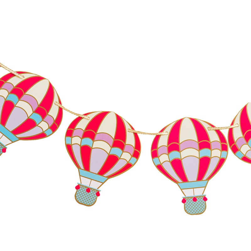 Up, Up & Away Hot Air Balloon Banner
