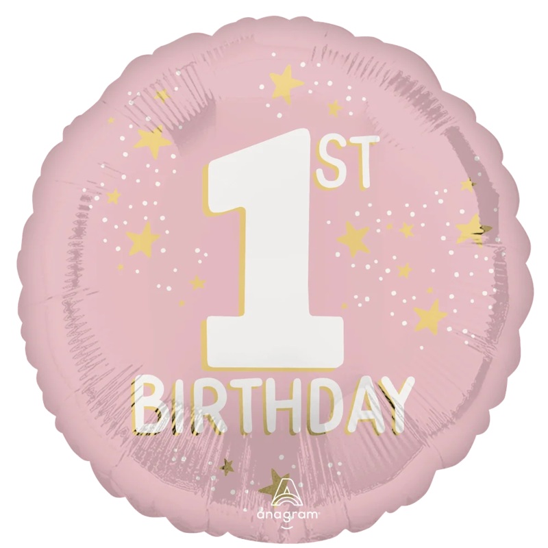 Anagram Happy 1st Birthday Little Miss One-derful 17 inch 1ct