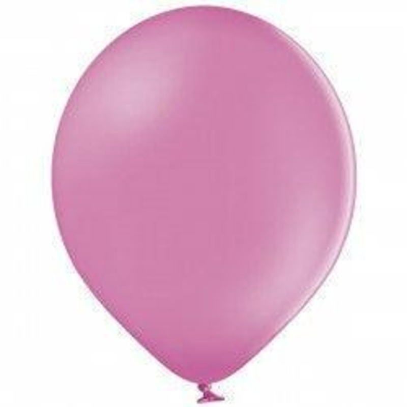 BelBal B75 9in Cyclamen Rose Latex Balloon 100ct