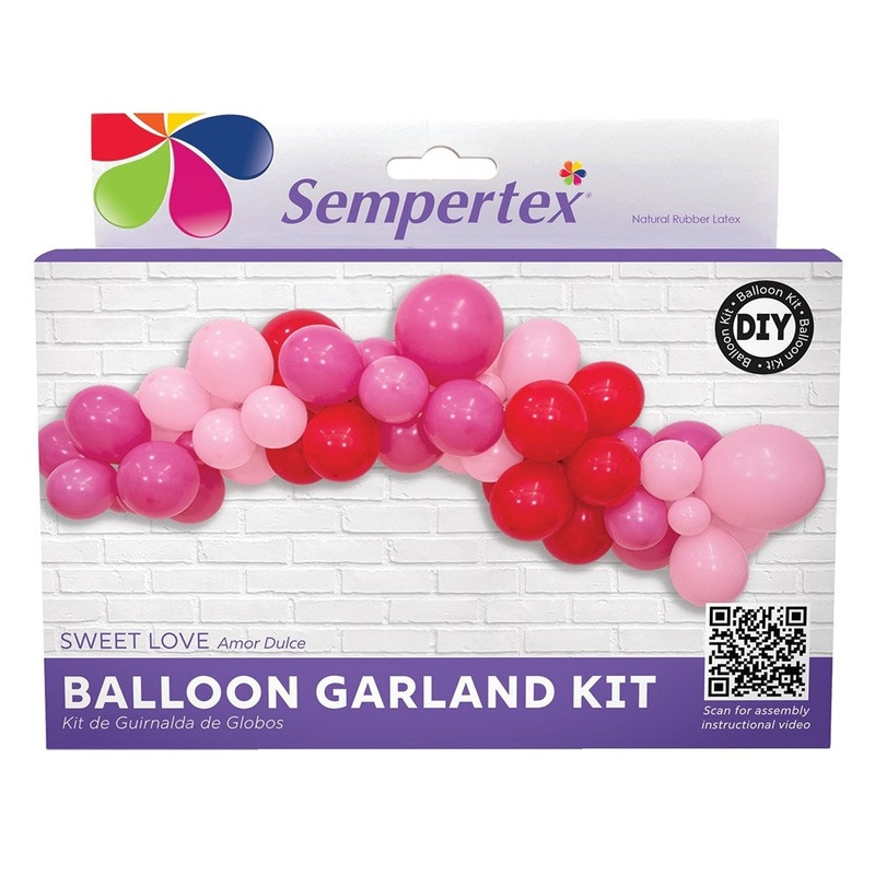 Sempertex Sweet Love Latex Balloon Garland Kit