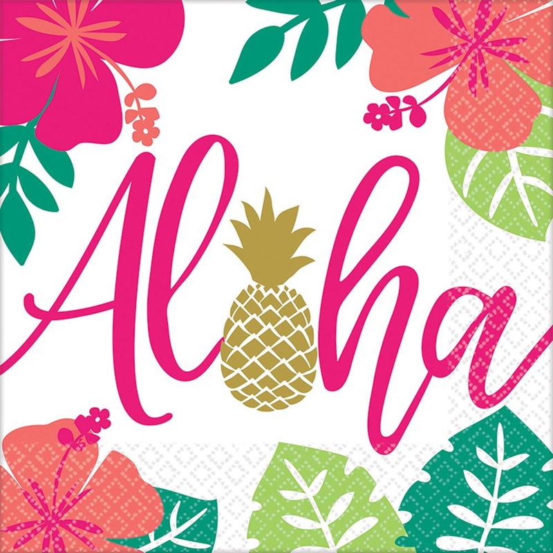 Aloha Luncheon Napkin 16ct