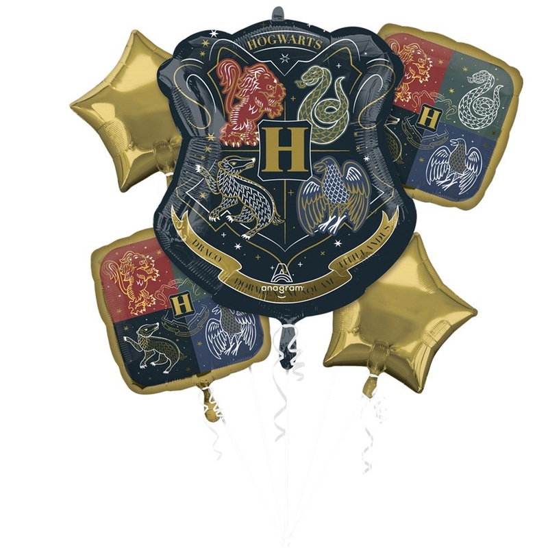Anagram Harry Potter Bouquet Foil Balloon 5ct