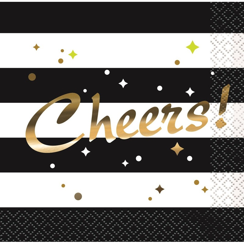 Chic Party Cheers Napkin (S) 16ct