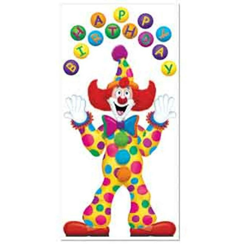Circus Bday Clown Dr Cvr