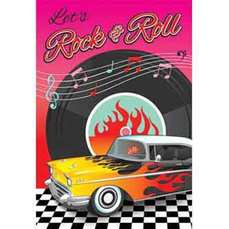 Classic 50s Postcard Invitations 8ct